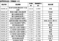 A股战战兢兢 股票型基金表现良莠不齐 A股战战兢兢 股票型基金表现良莠不齐