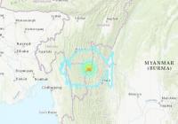 快讯!印度米佐拉姆邦发生5.8级地震 快讯!印度米佐拉姆邦发生5.8级地震