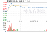 青松股份27日快速上涨 报22.61元 青松股份27日快速上涨 报22.61元