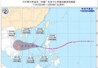 强度继续减弱 台风“天鹅”为热带风暴级 强度继续减弱 台风“天鹅”为热带风暴级