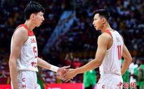 中国男篮FIBA最新排名下降1位