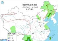 云南南部和海南岛东南部等地有中到大雨